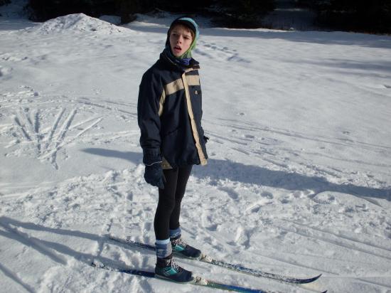 Antoine in the skis ( 1 ) ...